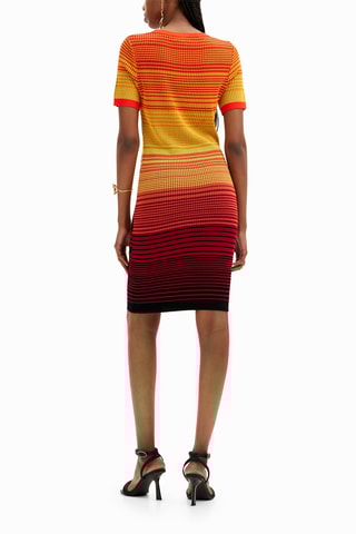 Abito a tubino - Rosso