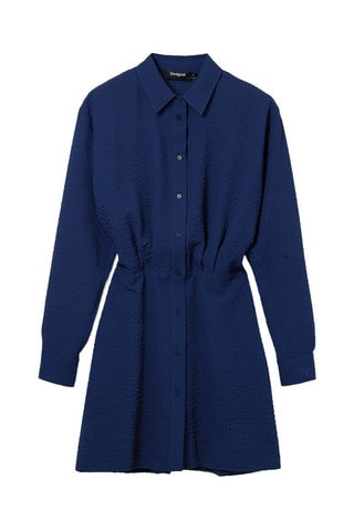 Abito a camicia - Blu