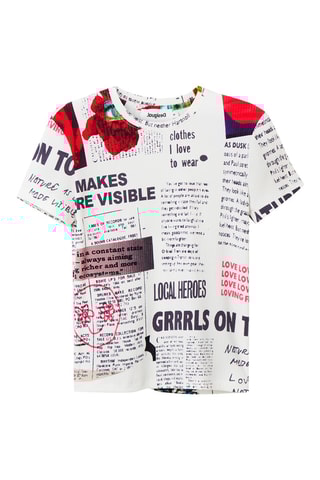 T-shirt slim - Bianco