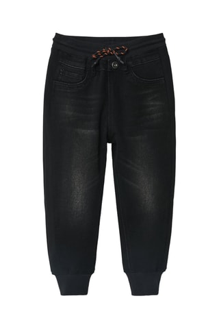 Pantaloni capri regular - Nero