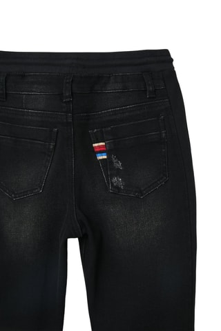 Pantaloni capri regular - Nero