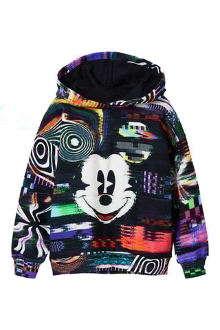 Maglia con cappuccio Topolino Disney - Nero