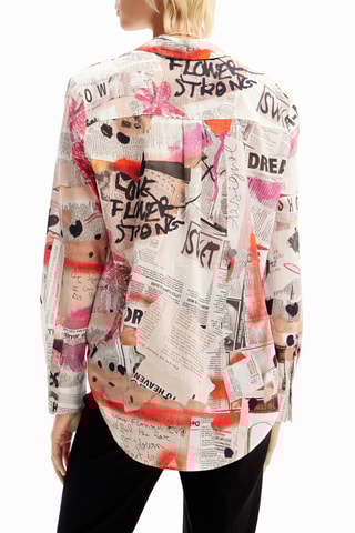 Camicia regular - Bianco