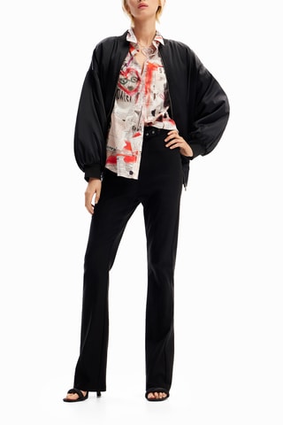 Camicia regular - Bianco