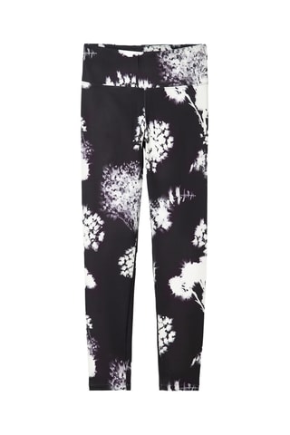 Leggings tie and dye - Nero