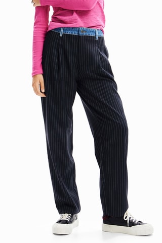 Pantaloni straight - Antracite