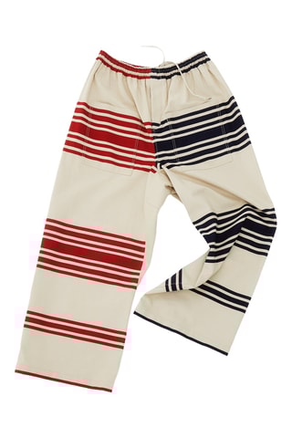 Pantaloni wide legs - Beige