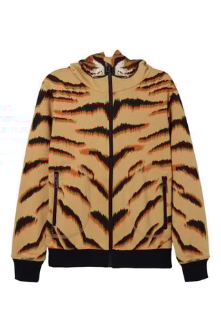 Felpa con cappuccio regular - Beige