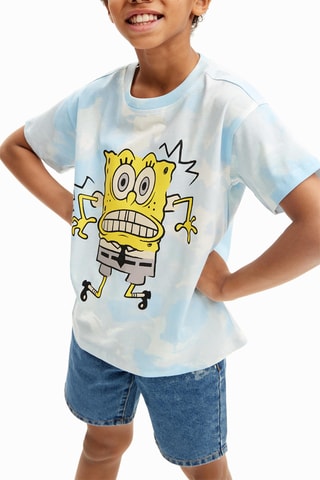 T-shirt Spongebob - Azzurro
