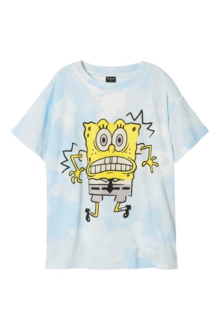 T-shirt Spongebob - Azzurro