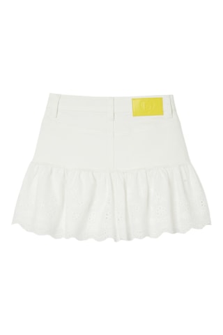 Gonna con volant - Bianco