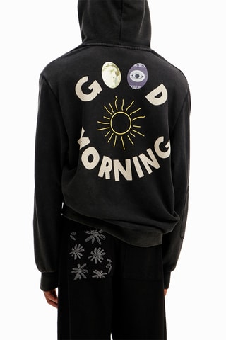 Maglia con cappuccio - Grigio scuro