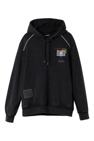 Maglia con cappuccio - Grigio scuro