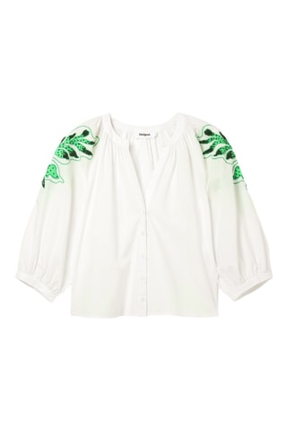 Camicia regular - Bianco