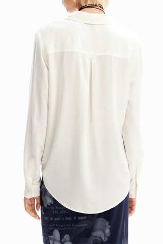 Camicia regular - Bianco