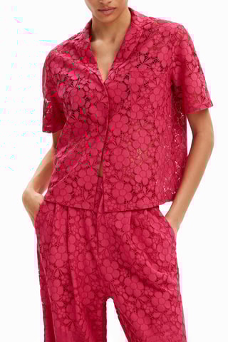 Camicia regular - Fucsia