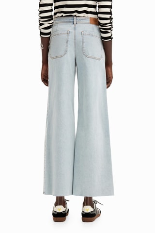 Jeans 7/8 - Azzurro