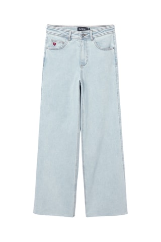 Jeans 7/8 - Azzurro