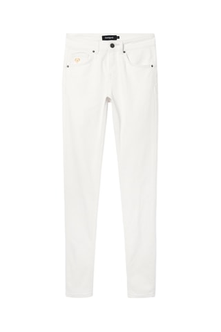 Pantaloni slim - Bianco
