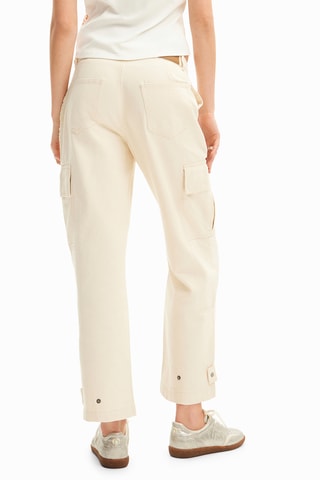 Pantaloni cargo - Beige