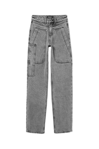 Jeans straight - Grigio