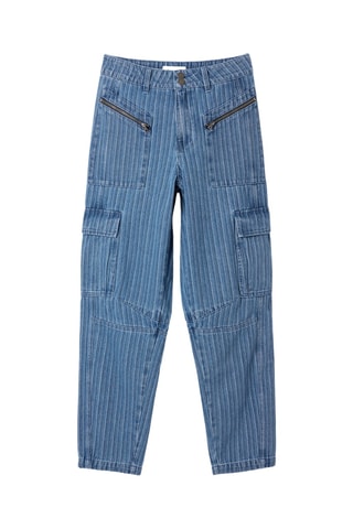 Jeans cargo - Blu