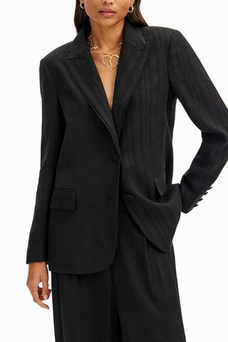 Giacca da completo regular - Nero