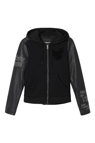 Felpa regular Topolino Disney - Nero