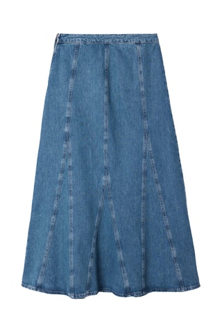 Gonna lunga in jeans - Azzurro