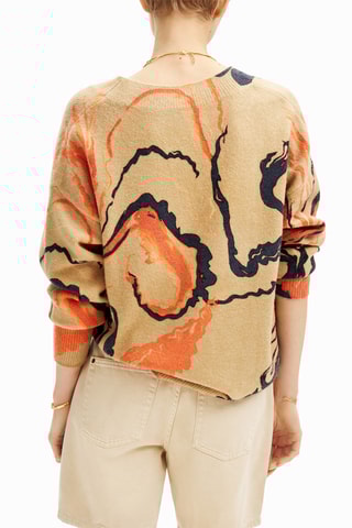 Maglia oversize - Beige