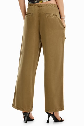 Pantaloni cargo - Kaki