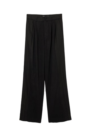 Pantaloni straight - Nero