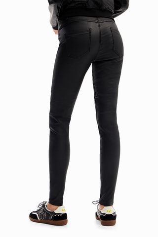 Pantaloni slim - Nero