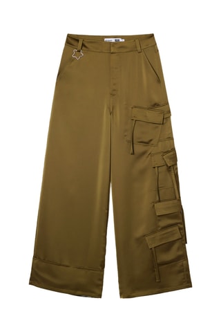 Pantaloni cargo - Kaki