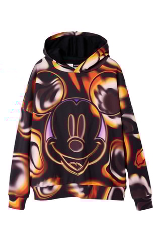 Maglia oversize Topolino Disney - Nero
