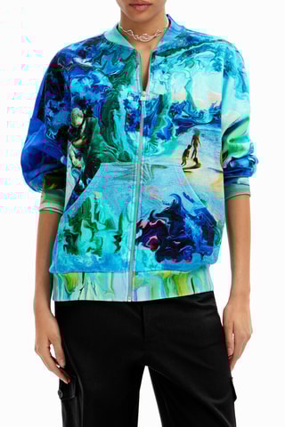 Felpa oversize - Turchese