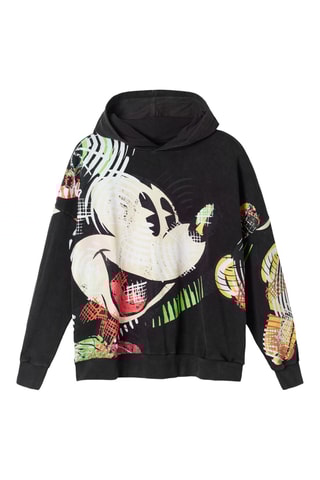 Maglia oversize Topolino Disney - Nero