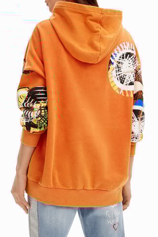 Maglia oversize Topolino Disney - Arancione