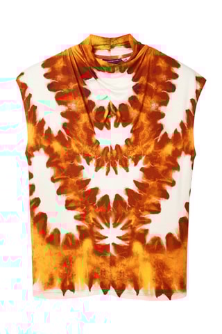 Top tie and dye - Arancione