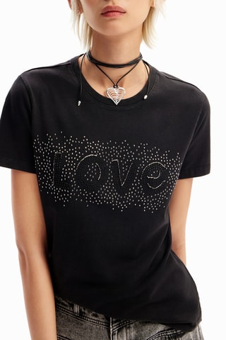 T-shirt regular - Nero