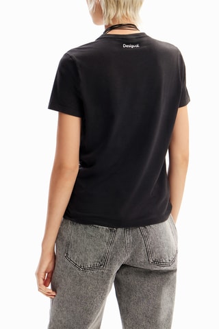 T-shirt regular - Nero