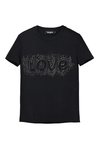 T-shirt regular - Nero