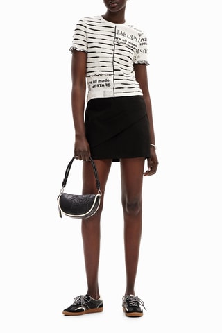 T-shirt regular - Bianco