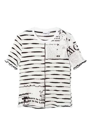 T-shirt regular - Bianco