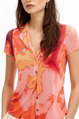 Camicia slim - Arancione