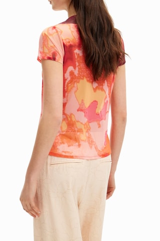 Camicia slim - Arancione