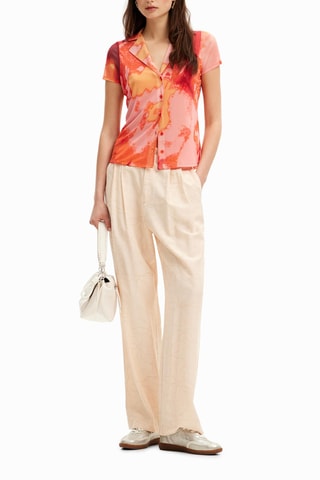 Camicia slim - Arancione