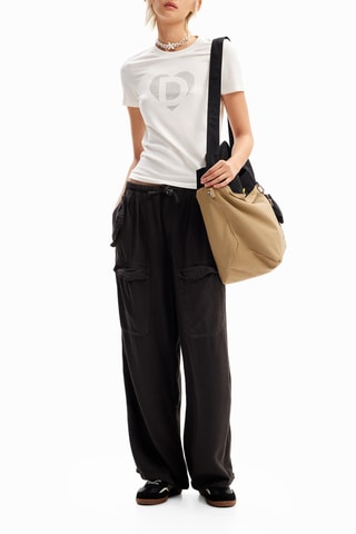 T-shirt regular - Bianco