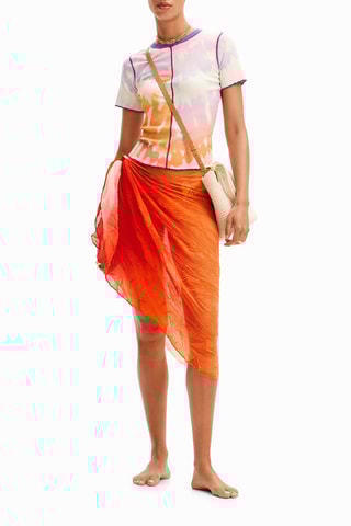 T-shirt tie and dye - Viola