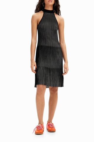 Abito a trapezio - Nero